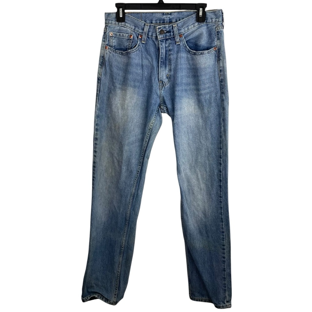 Levi’s | 505 Blue Light Wash Straight Leg Jeans